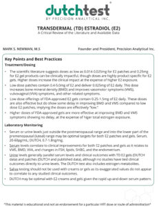 Transdermal Estradiol Dosing Thumbnail