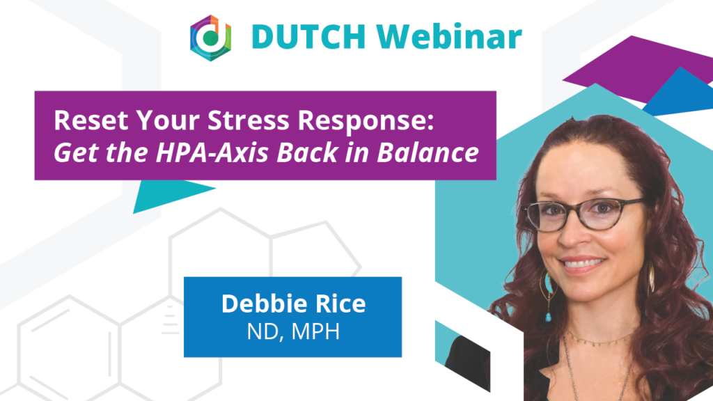 DUTCH Webinar Graphic - Reset your stress response