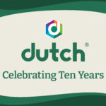 the DUTCH Test logo and text: Celebrating Ten Years
