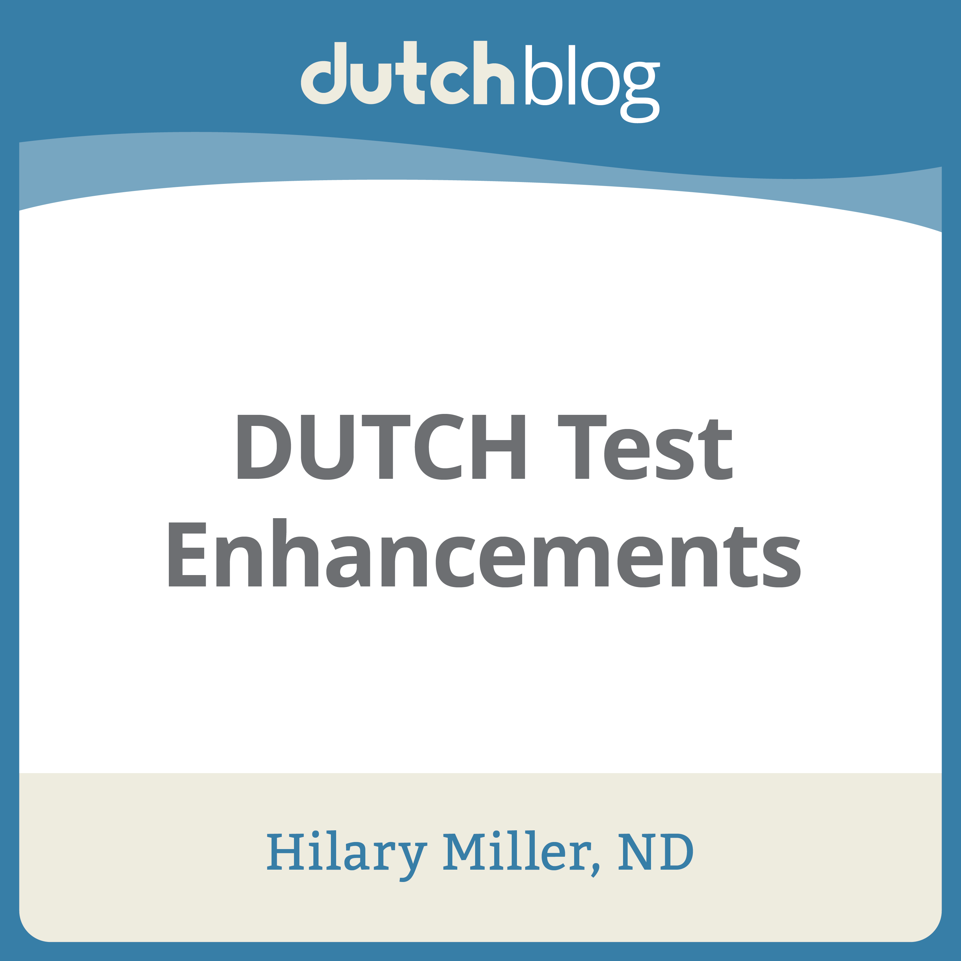 Home DUTCH Test